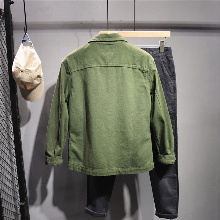 Men's Utility Jacket with Practical Pockets Mune Fashion