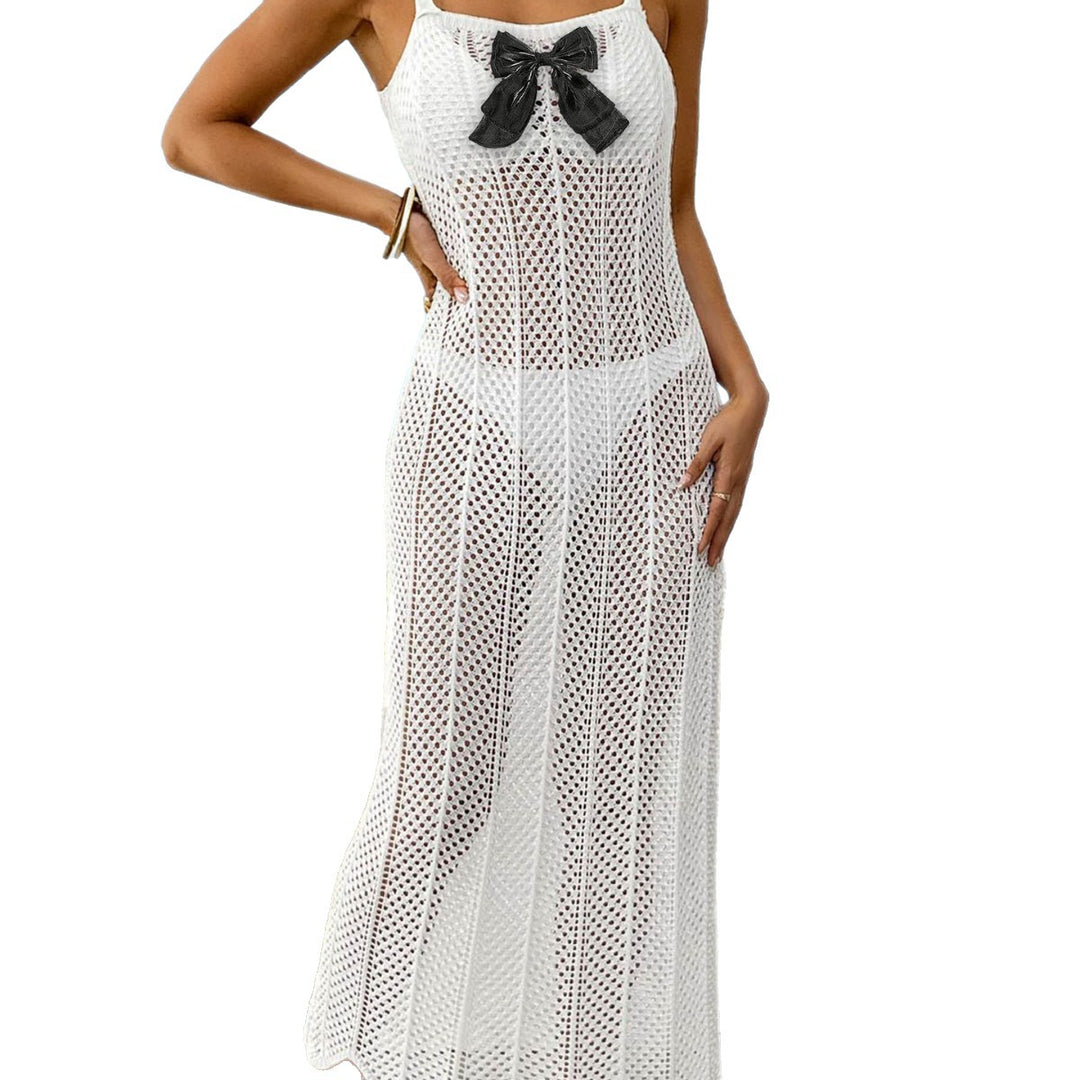 Women's transparent beach sarong with elegant design Mune Fashion