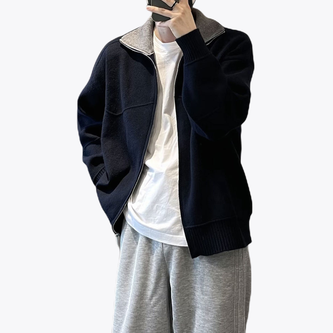 Men's sporty and fashionable cardigan Mune Fashion