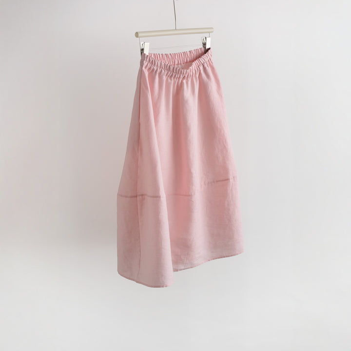 Women’s Maxi Skirt with Elastic Waistband and Side Hem Mune Fashion