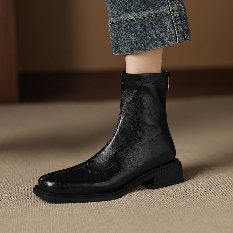 Ladies Elegant Ankle Boots with Anatomically Designed Fit Mune Fashion