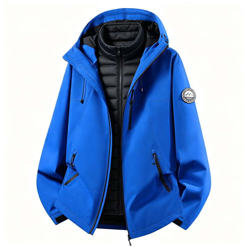 Women's combinable softshell outdoor jacket with removable padded inner jacket Mune Fashion