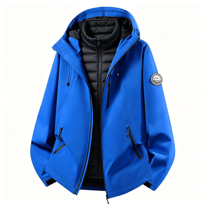Women's combinable softshell outdoor jacket with removable padded inner jacket Mune Fashion