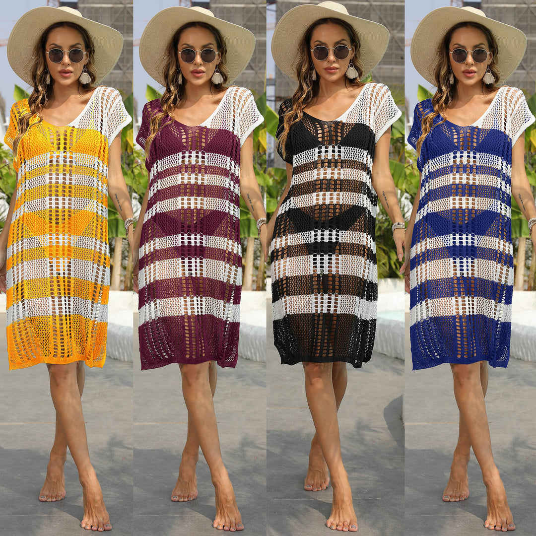 Women's Airy Crochet Beach Dress Mune Fashion