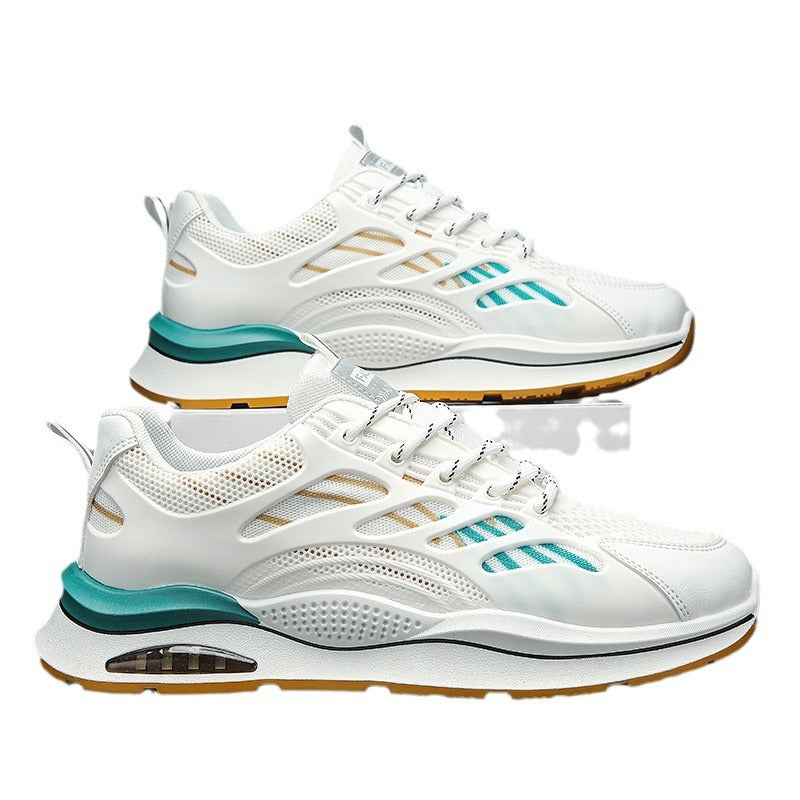 Women's Sporty Sneakers with Breathable Mesh Inserts and Cushioned Sole Mune Fashion