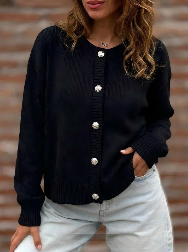 Women Stylish Cardigan with Button Closure Mune Fashion