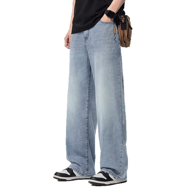 Men's Wide Jeans in Casual Look Mune Fashion