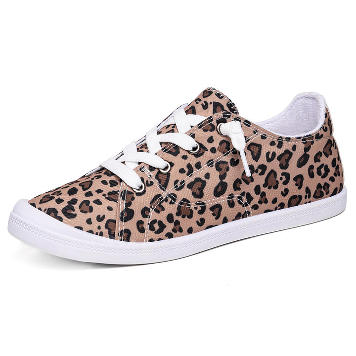 Women’s classic canvas low-top sneakers with reinforced rubber sole, metal eyelets, and padded heel collar Mune Fashion
