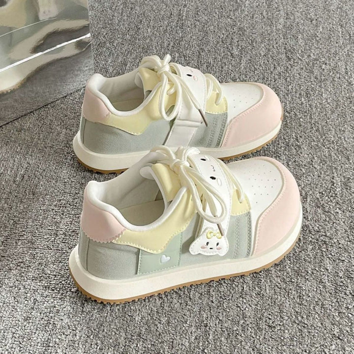 Women's children's sneakers with cute animal design and practical Velcro closure Mune Fashion