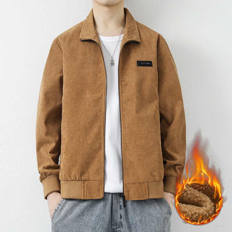Men's Sporty Cord Jacket Mune Fashion