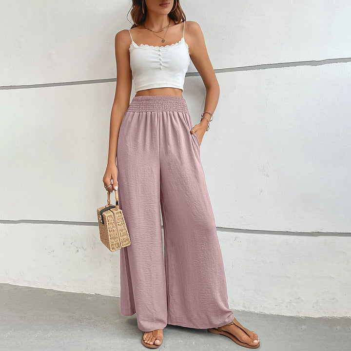 Ladies Elegant Wide Summer Pants Mune Fashion