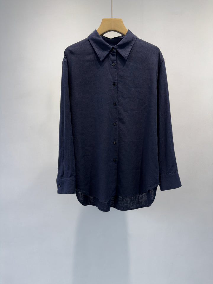 Women's Tailored Long Sleeve Blouse Mune Fashion