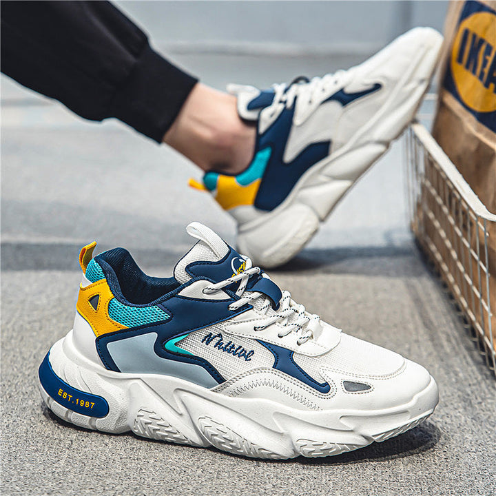 Women's fashionable Chunky Sneakers with breathable surface structure Mune Fashion