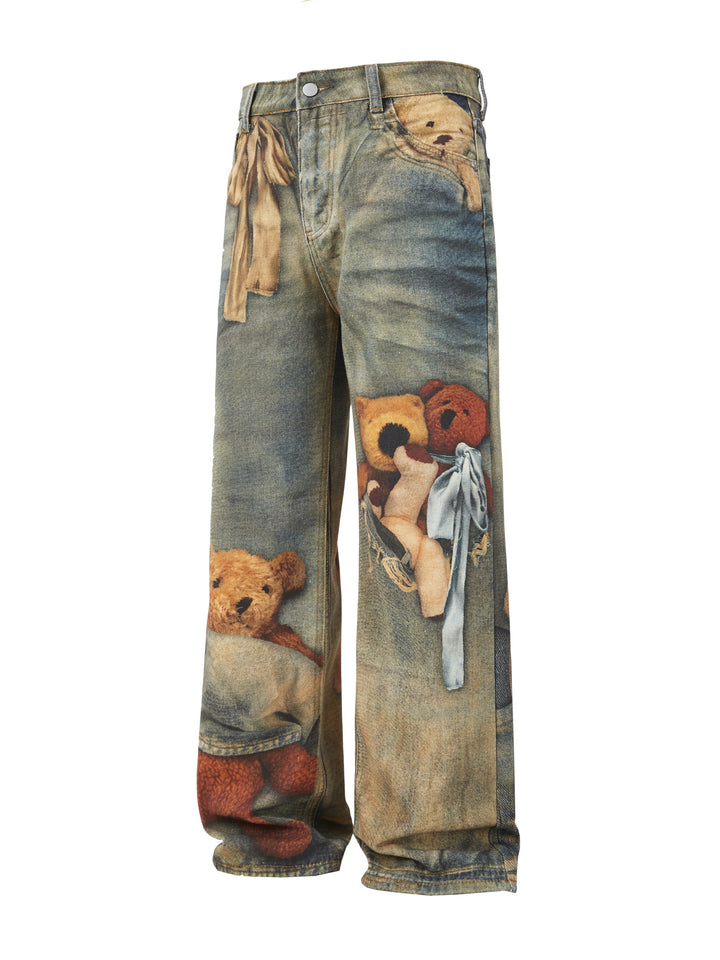 Women's Trendy Casual Jeans Mune Fashion