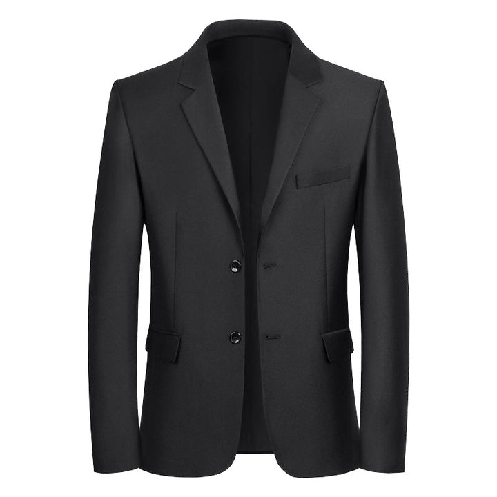 Men's Slim Business Blazer with Minimalist Design and Stretch Comfort Mune Fashion