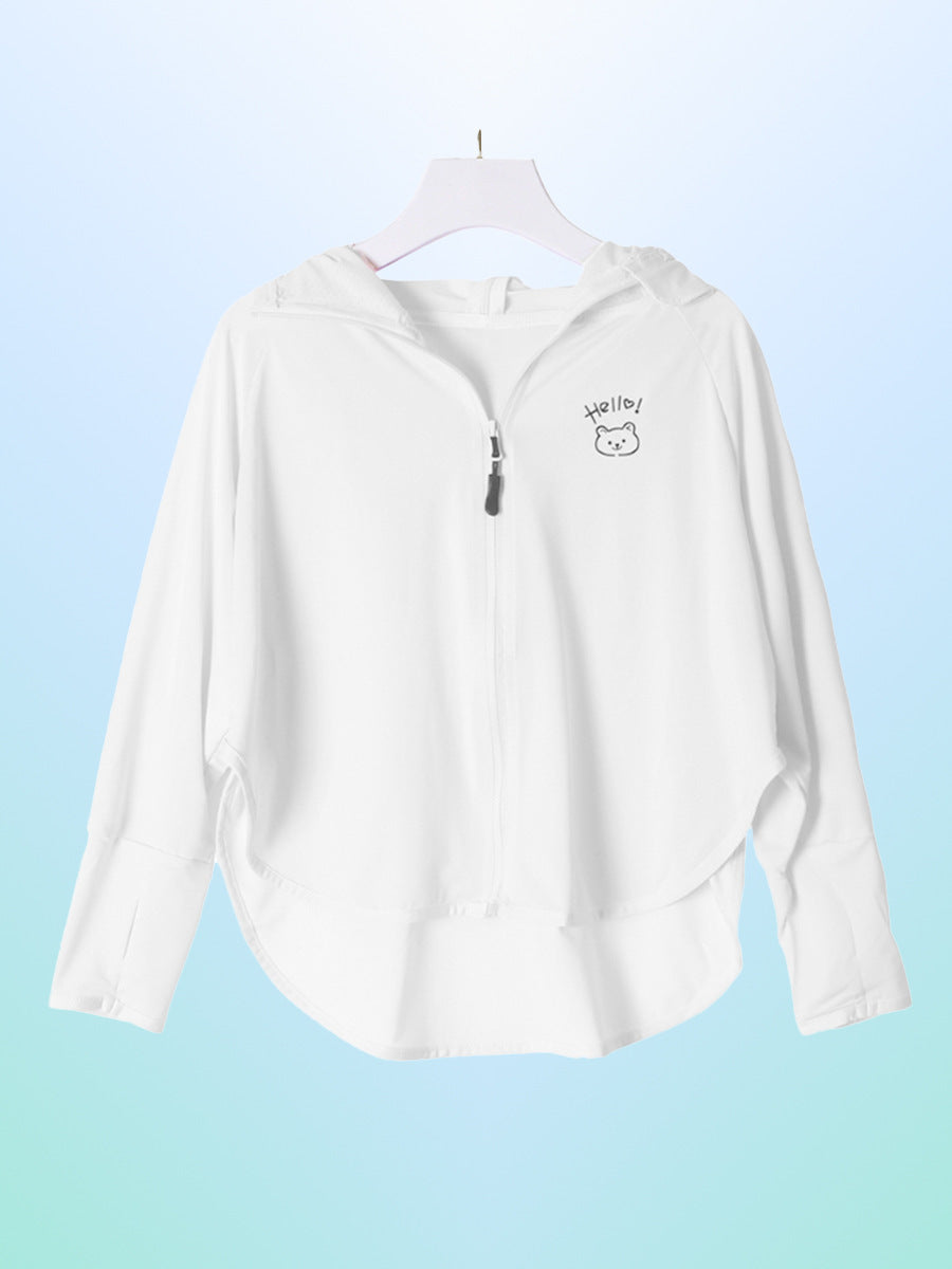 Women's sporty UV protection jacket with hood Mune Fashion