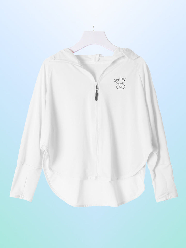 Women's sporty UV protection jacket with hood Mune Fashion