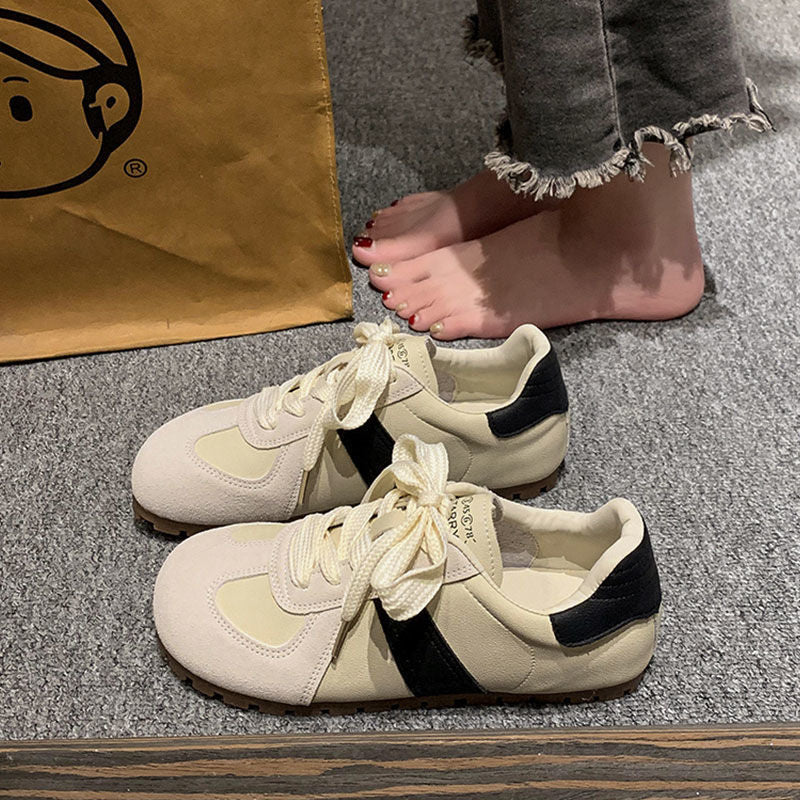 Women's casual sneakers made of high-quality suede with comfortable sole Mune Fashion