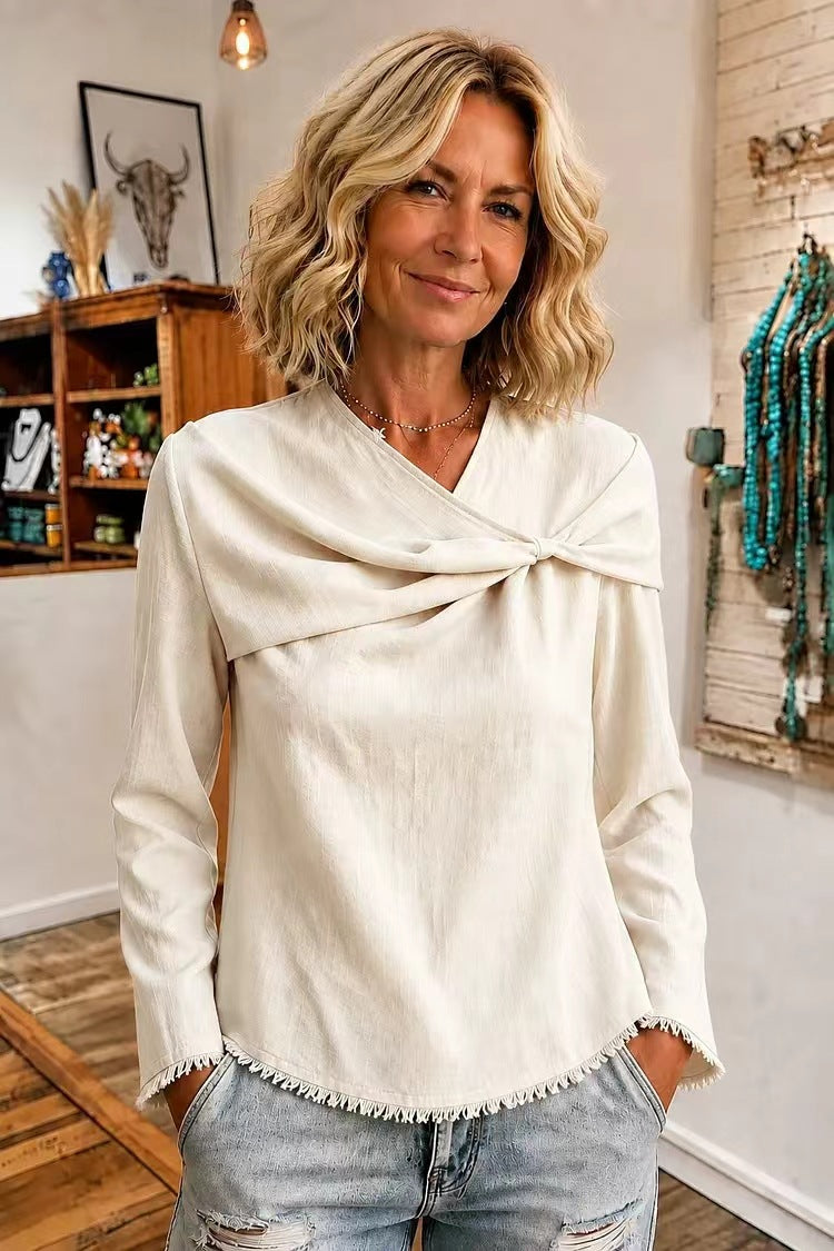 Ladies Elegant and Comfortable Blouse Mune Fashion