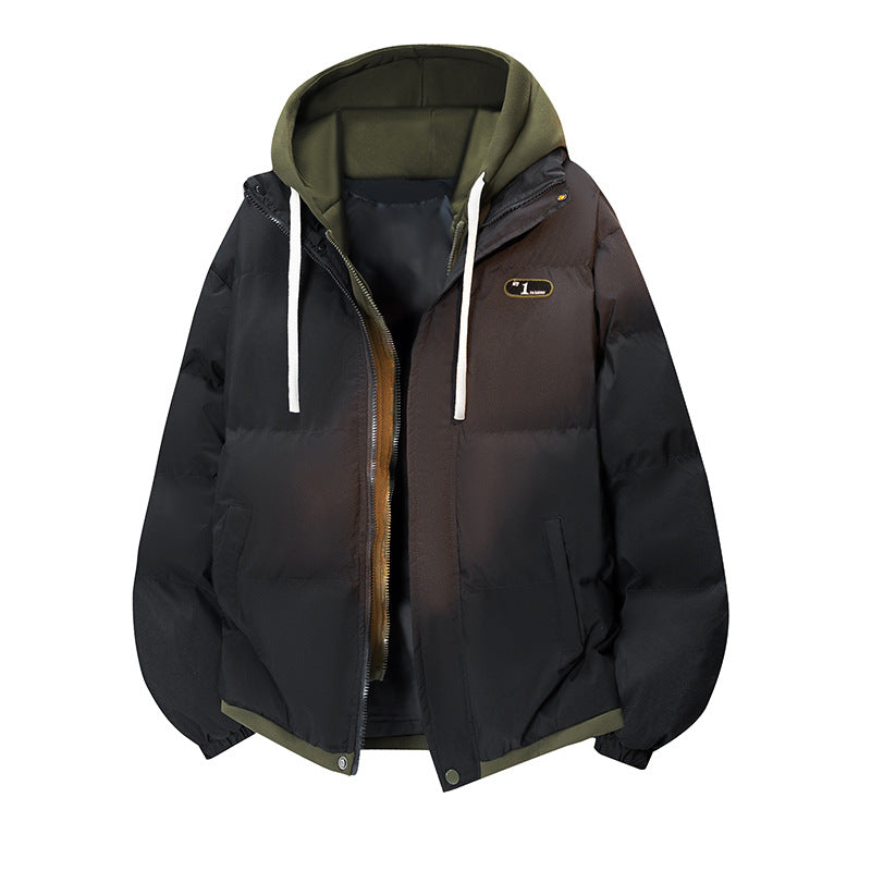 Women's Short Quilted Hooded Jacket with Light Thermal Insulation, Water-Repellent Shell & Elastic Hem Mune Fashion