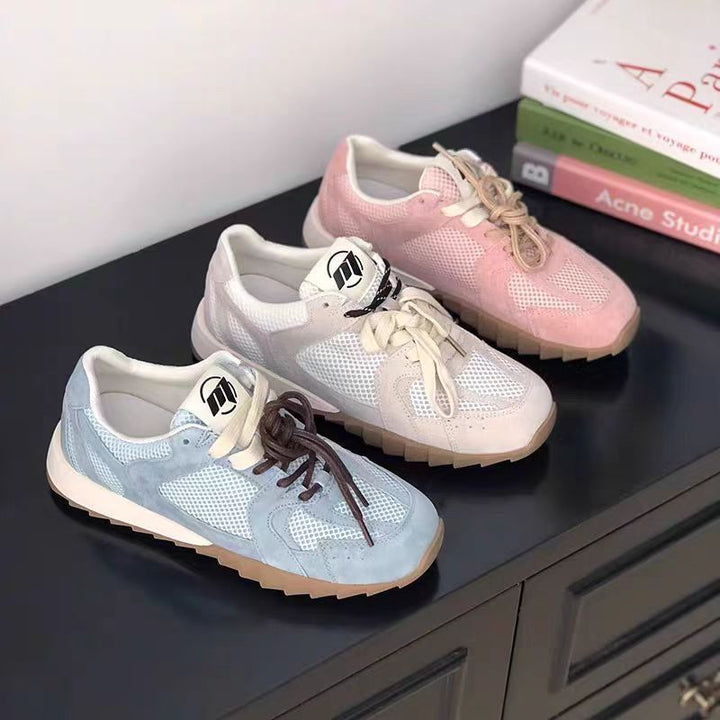 Women's Sporty Sneakers with breathable mesh upper and non-slip outsole Mune Fashion