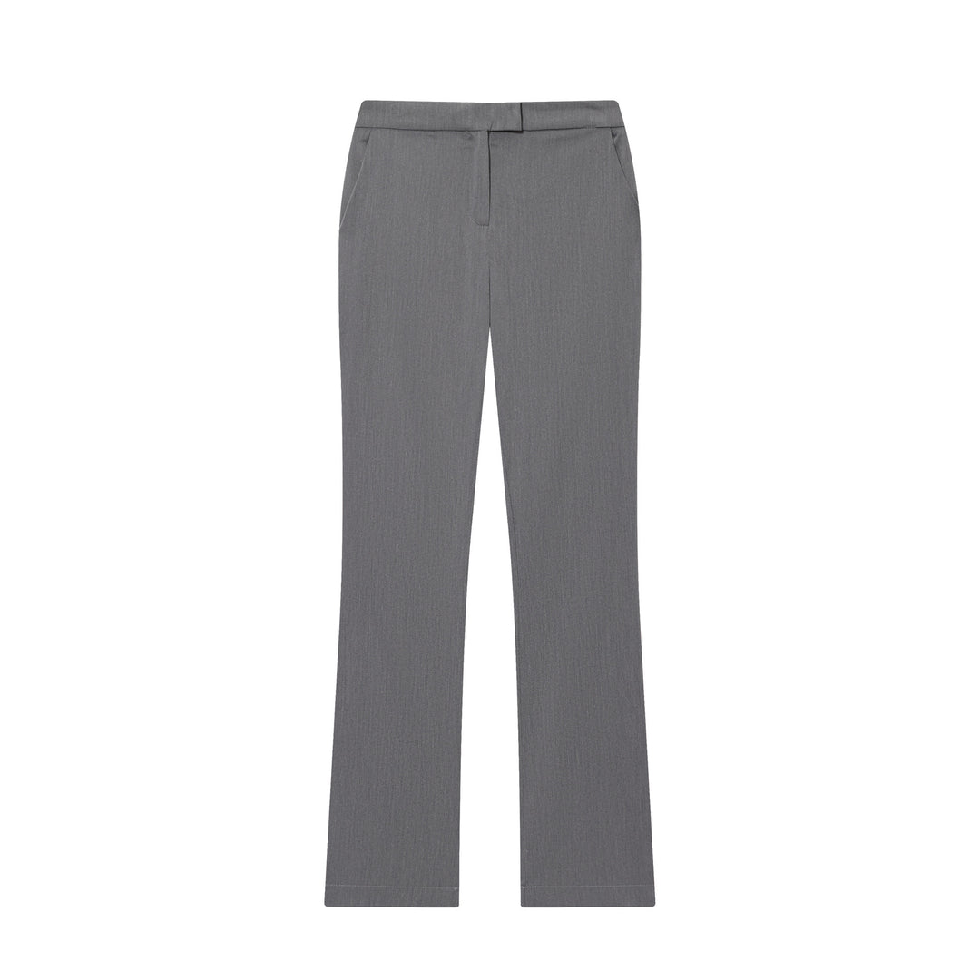 Women's tailored suit trousers with straight leg, concealed seam and side pockets Mune Fashion