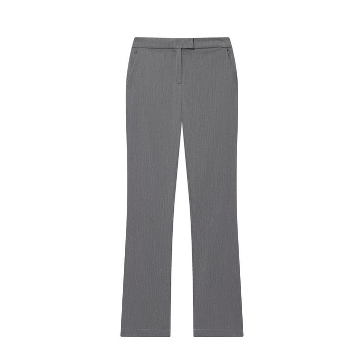 Women's tailored suit trousers with straight leg, concealed seam and side pockets Mune Fashion
