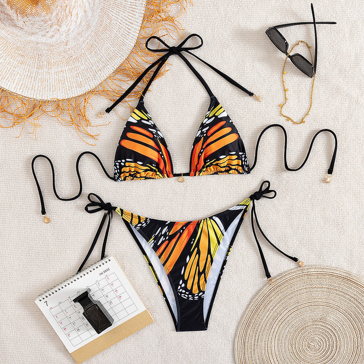 Women Triangle Bikini with adjustable straps Mune Fashion