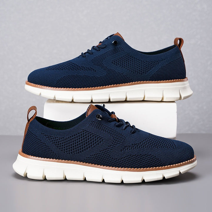 Men's Sportive Mesh Sneaker with Breathable Structure Mune Fashion
