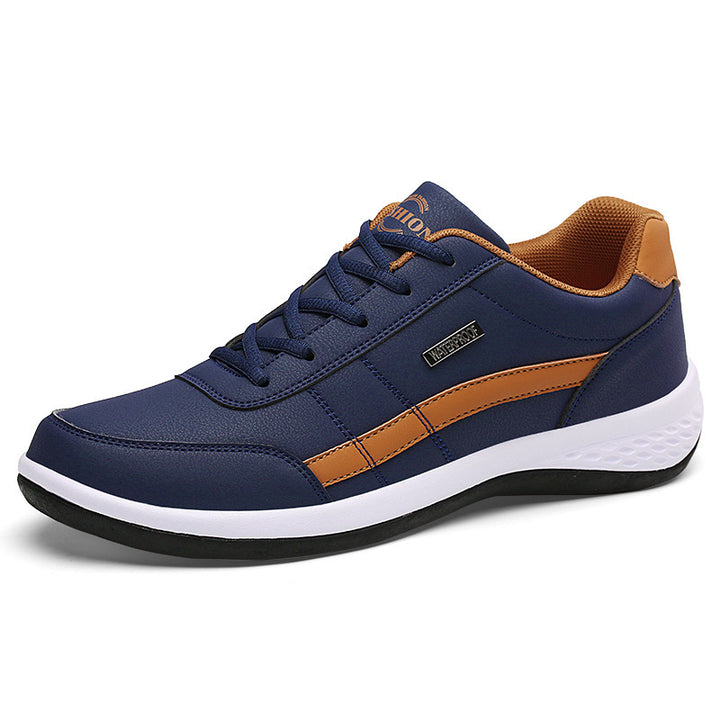 Men's waterproof sporty leisure sneaker with padded inner lining and shock-absorbing EVA sole Mune Fashion