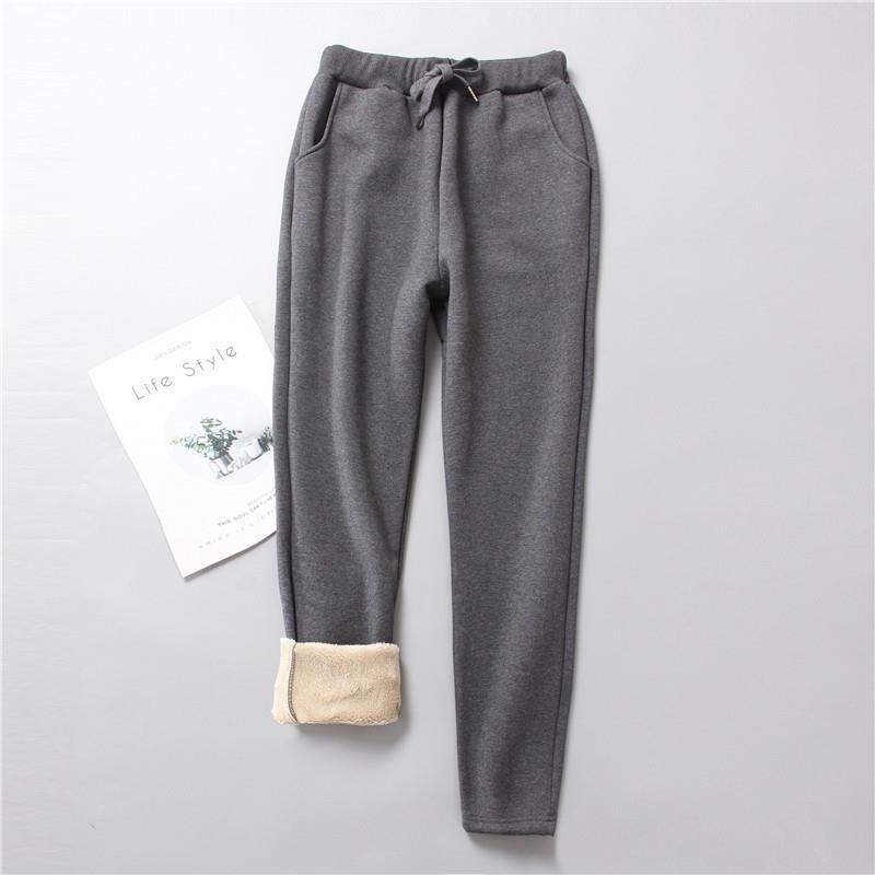 Women nan insulated thermal joggers with drawstring, side pockets, and slim leg Mune Fashion