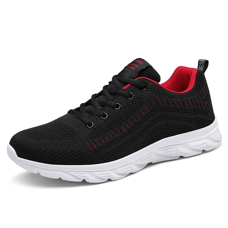 Unisex breathable lightweight knitted sneakers with cushioned EVA sole Mune Fashion