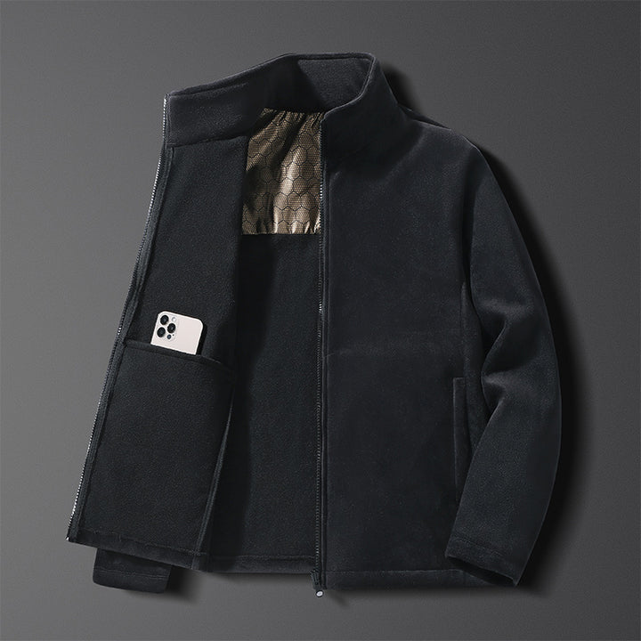 Women's fleece jacket with high-quality inner layer