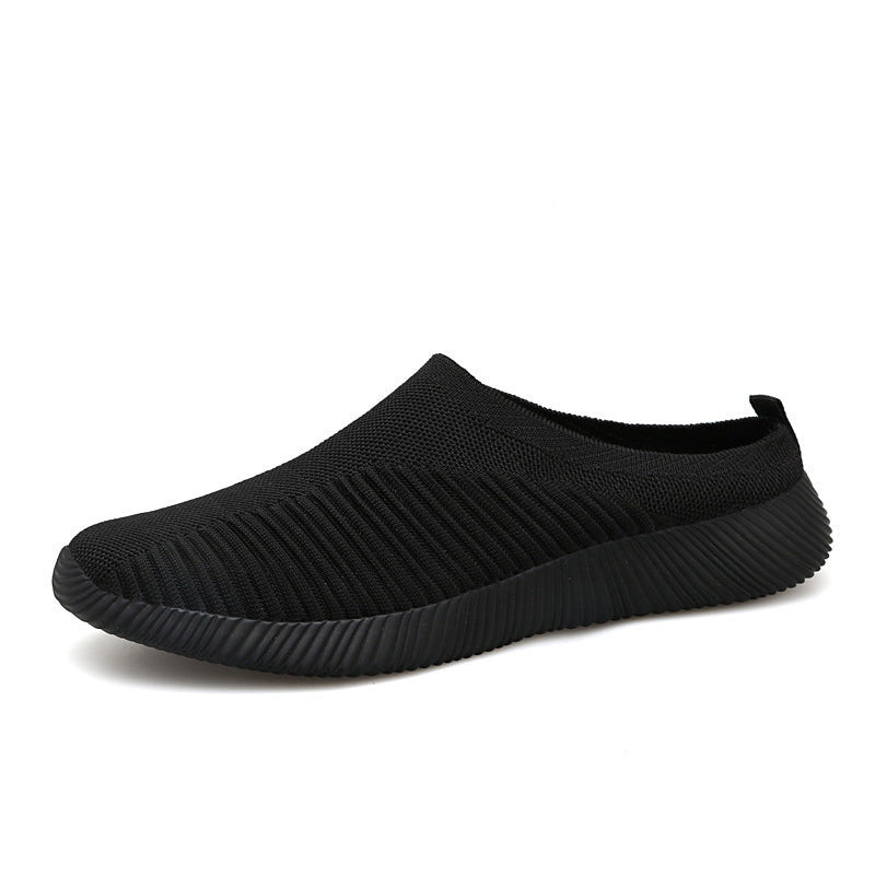 Women nan ultra-light slip-on casual shoes with seamless mesh knit, ergonomic heel tab, and flexible wave outsole Mune Fashion