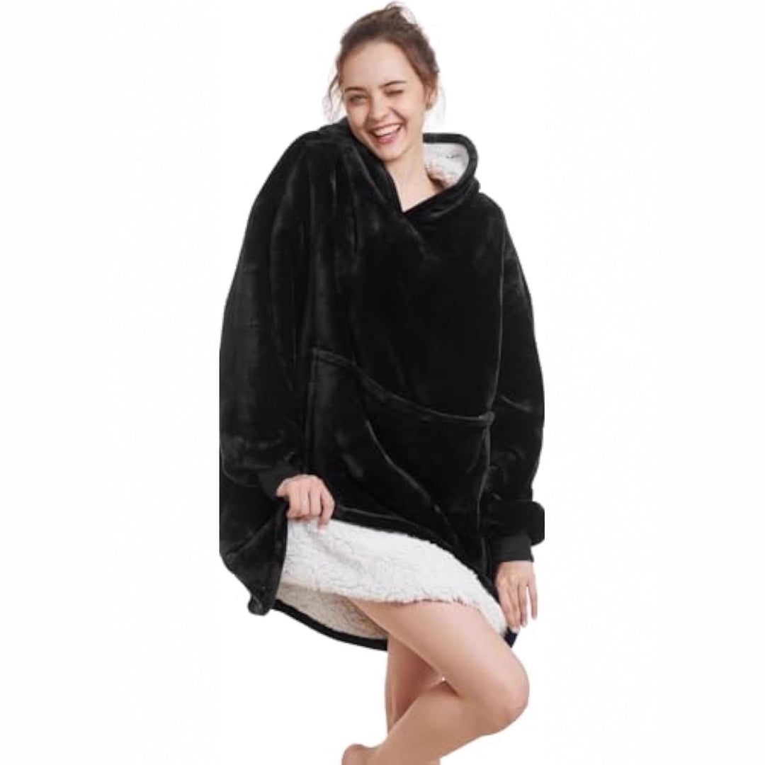 Women Cozy Hoodie Dress Mune Fashion