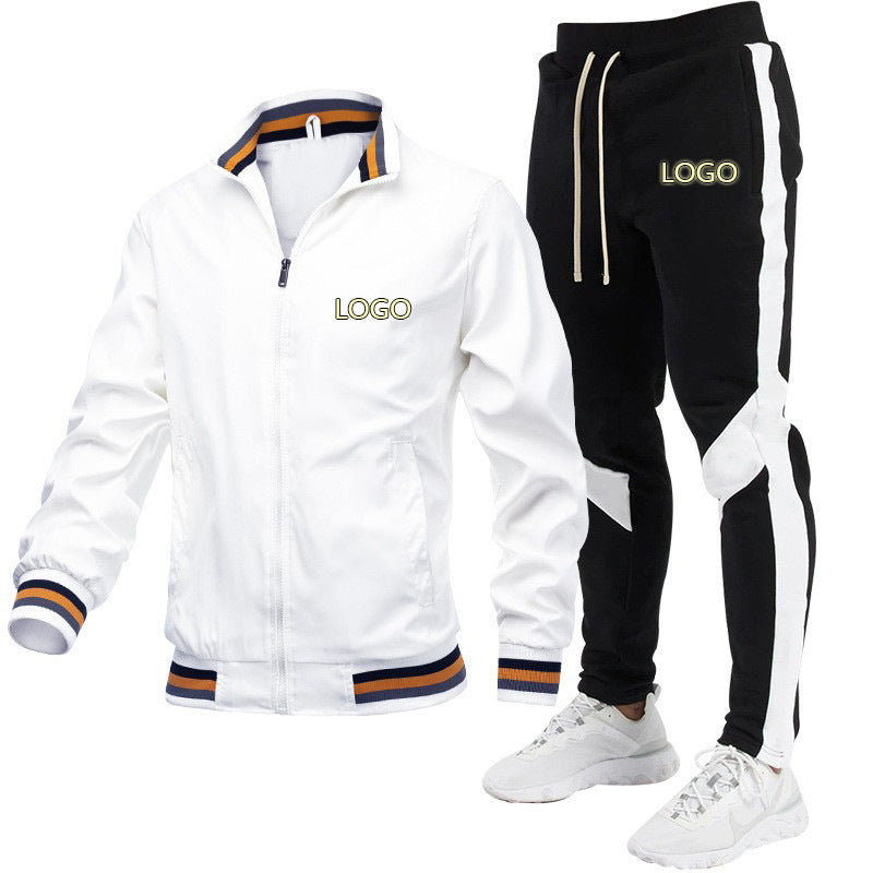 Men's Sporty Track Jacket and Jogging Pants Set Mune Fashion