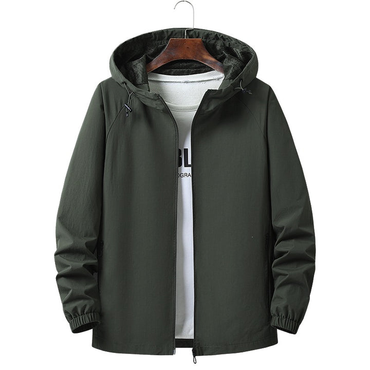 Men's Lightweight Outdoor Jacket with Hood Mune Fashion