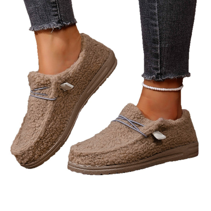 Women's Padded Teddy Fleece Slippers with Cushioned Comfort Footbed and Non-Slip Rubber Sole Mune Fashion
