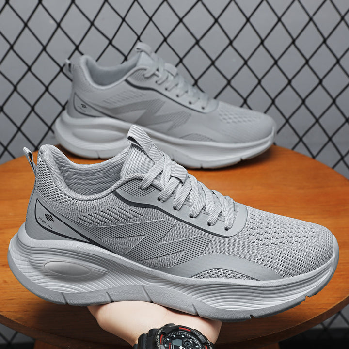 Women's nan Performance Slip-On Running Sneaker with seamless mesh upper, shock-absorbing honeycomb platform sole, and reinforced heel support Mune Fashion