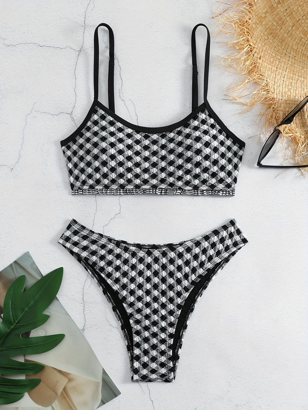 Women Casual Crop-Top Bikini Mune Fashion