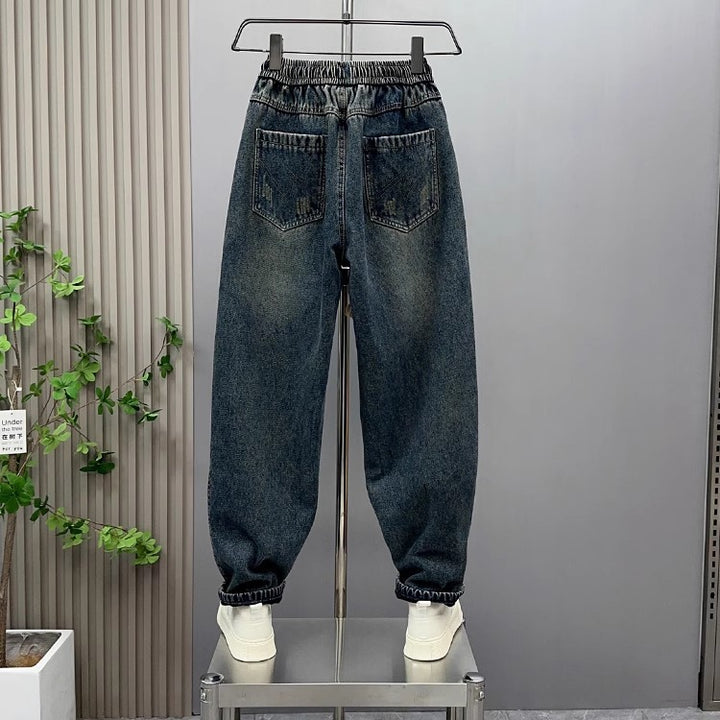 Men Comfortable Relaxed Fit Jeans Mune Fashion