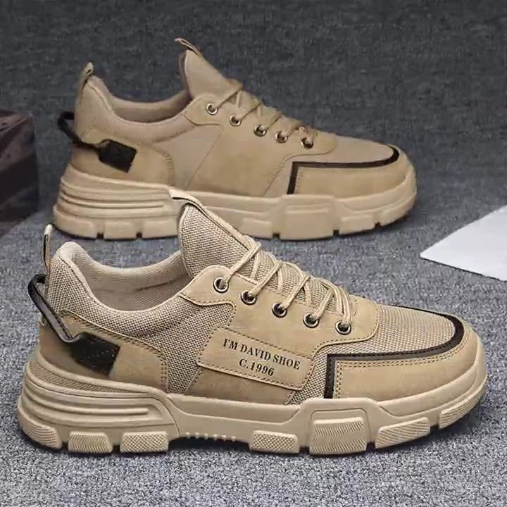 Women's Sporty Sneakers with Shock-Absorbing Sole and Breathable Mesh Upper Mune Fashion