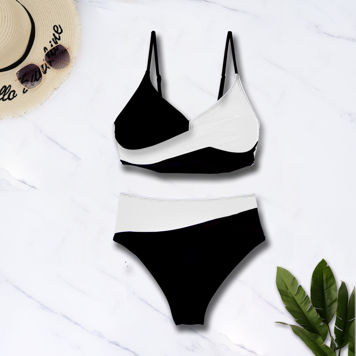 Women's Sporty Two-Piece Bikini Set Mune Fashion