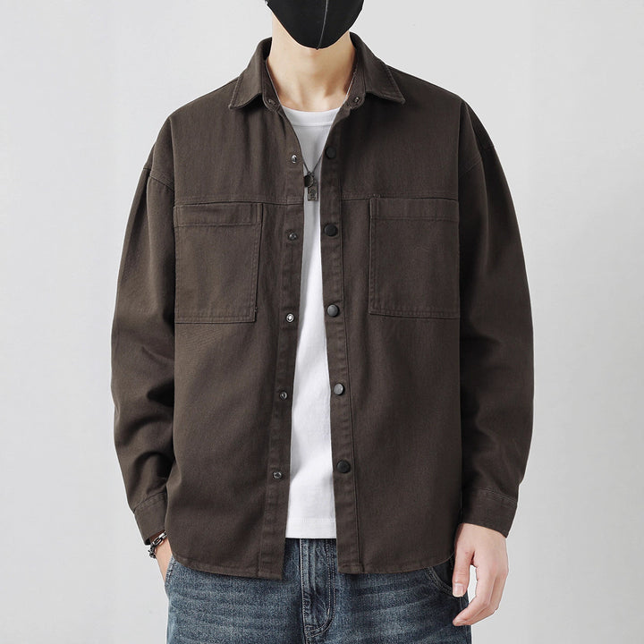 Men's Casual Overshirt Jacket Mune Fashion