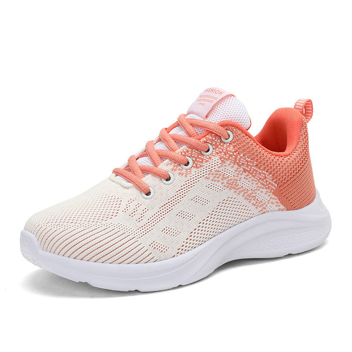 Men's lightweight knitted trainer with ergonomic wave sole, padded insole, and reinforced lacing Mune Fashion