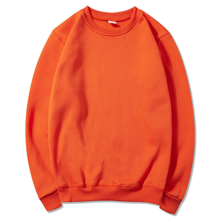 Unisex timeless crew neck sweater without hood with brushed inner side and reinforced neck Mune Fashion
