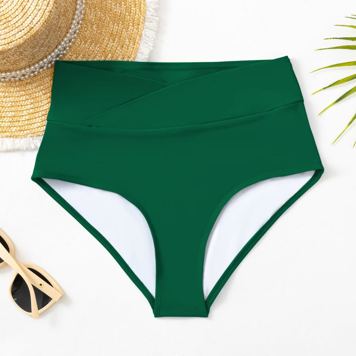 Ladies High Waisted Swim Shorts Mune Fashion