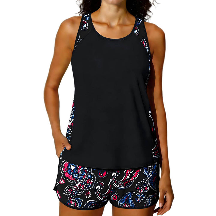 Damen Sportliches Tank-Top mit Shorts Echo Archiv