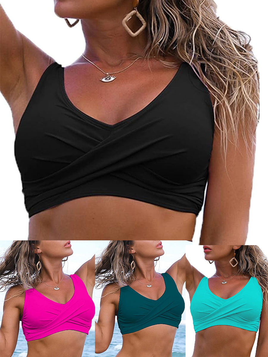 Women’s Sporty Wrap Bikini Top Mune Fashion