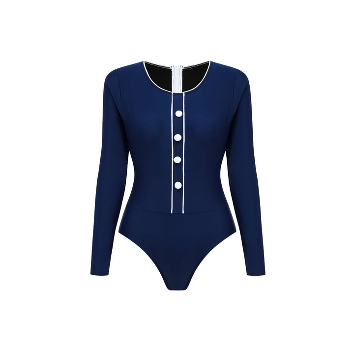 Women Long Sleeve Swimsuit Mune Fashion